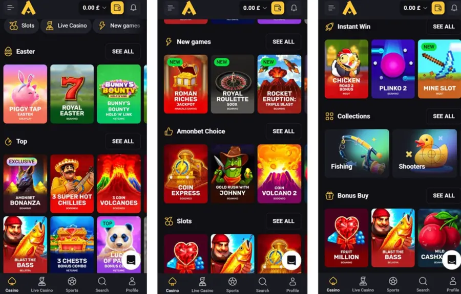 Amon bet casino