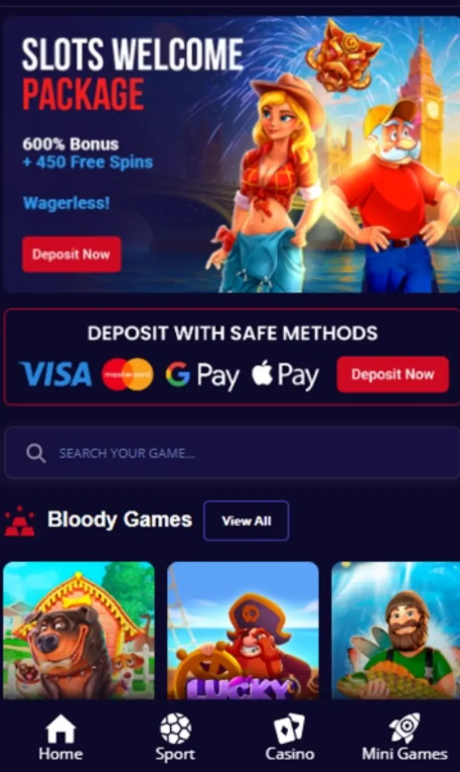 Bloody slot
