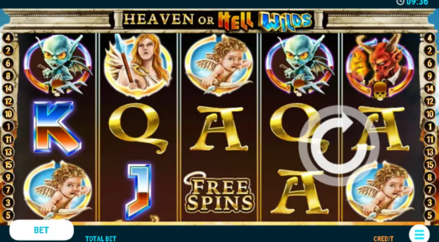 Heaven or hell wilds slot casino