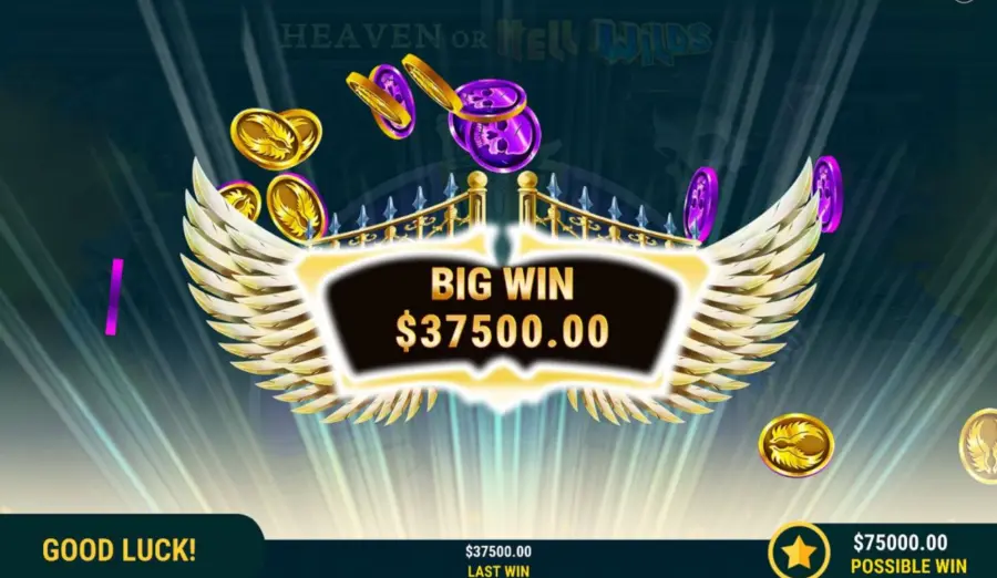 Heaven or hell wilds slot