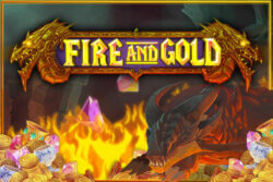 Fire & Gold - Online Slot - In game screenshot - Dr Slot Casino