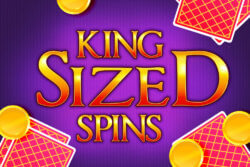 King Sized Spins - Online Slot - In game screenshot - Dr Slot Casino