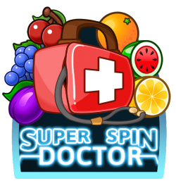 Super Spin Doctor online slots at Dr Slot Casino - iOS grid
