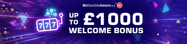 Welcome Bonus up to £1000 Bonus Credit